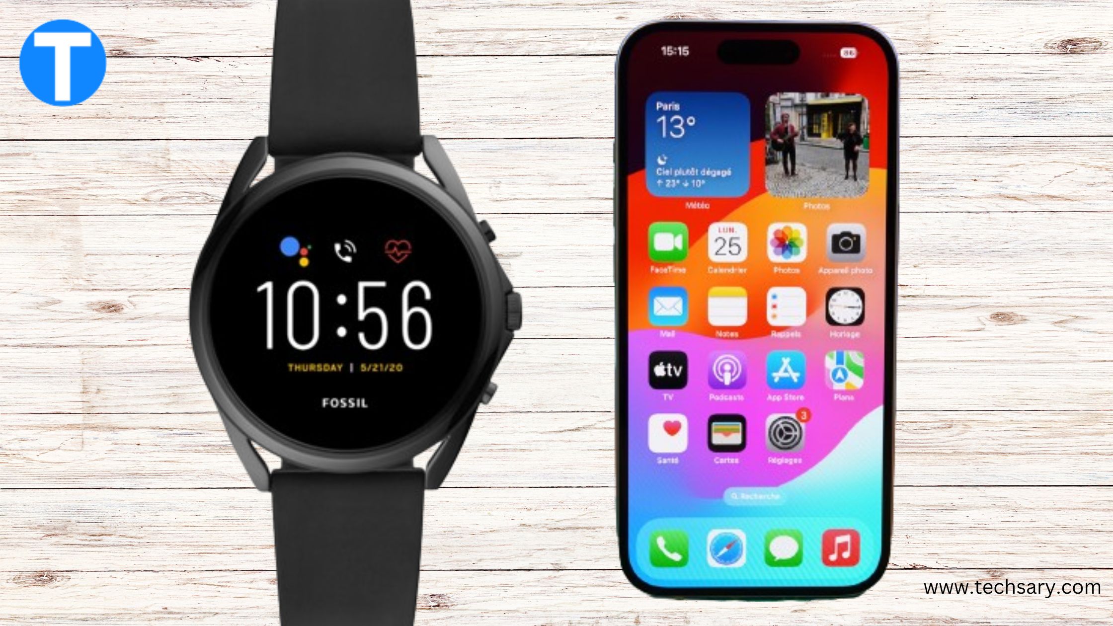 How to Connect a Fossil Smartwatch to an iPhone