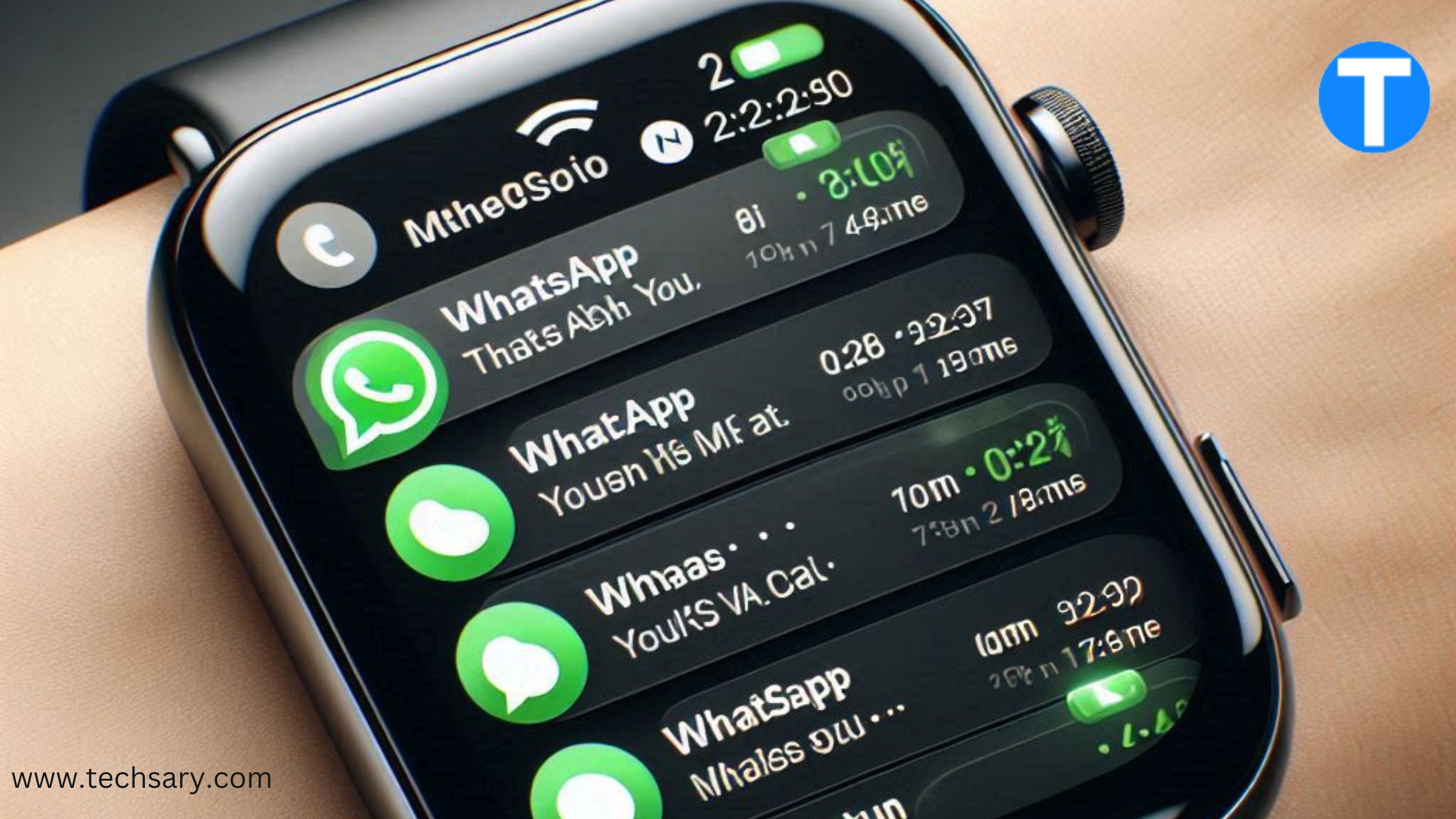 how to install WhatsApp on a smartwatch