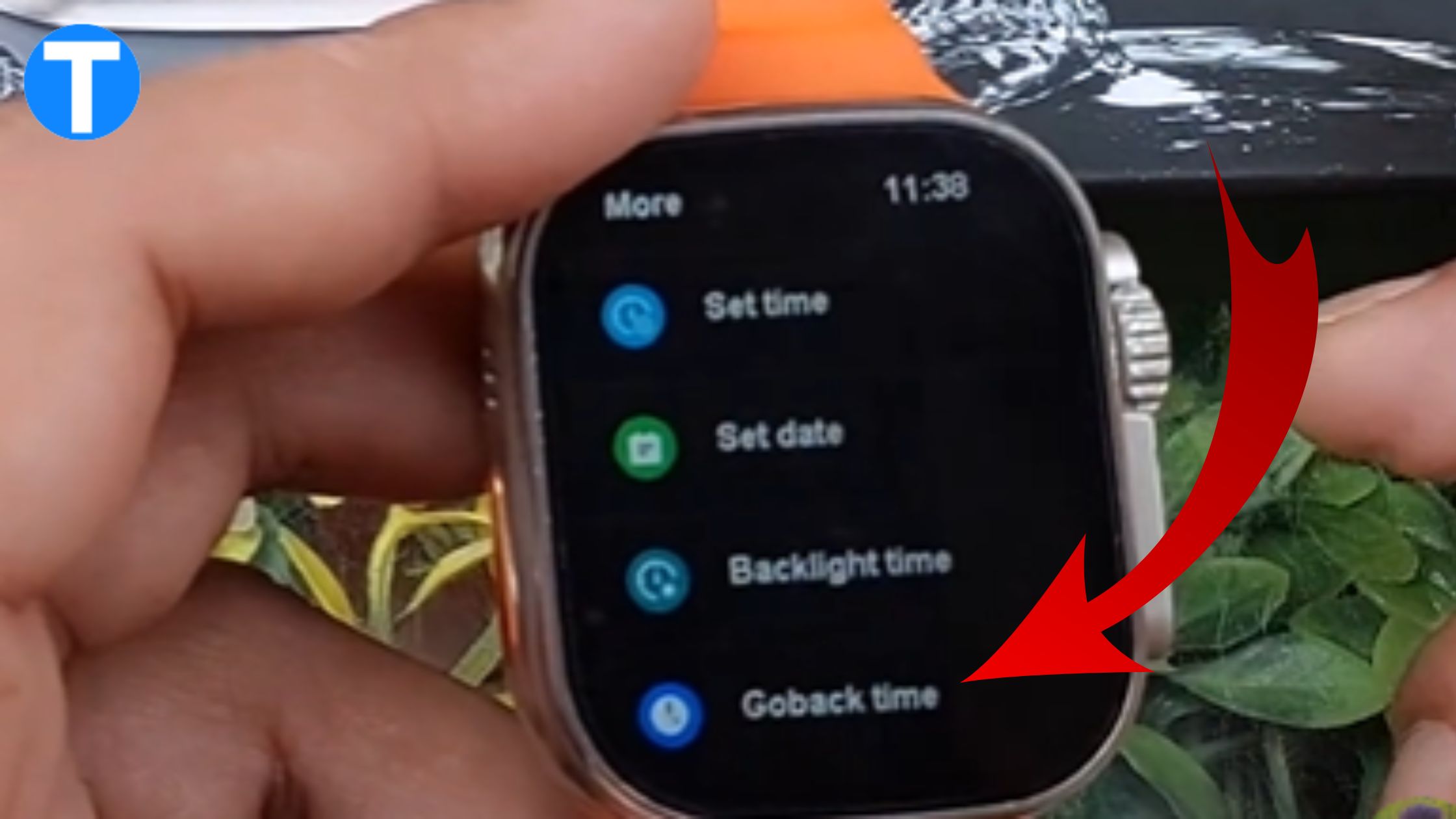 what is Go Back time in a smartwatch