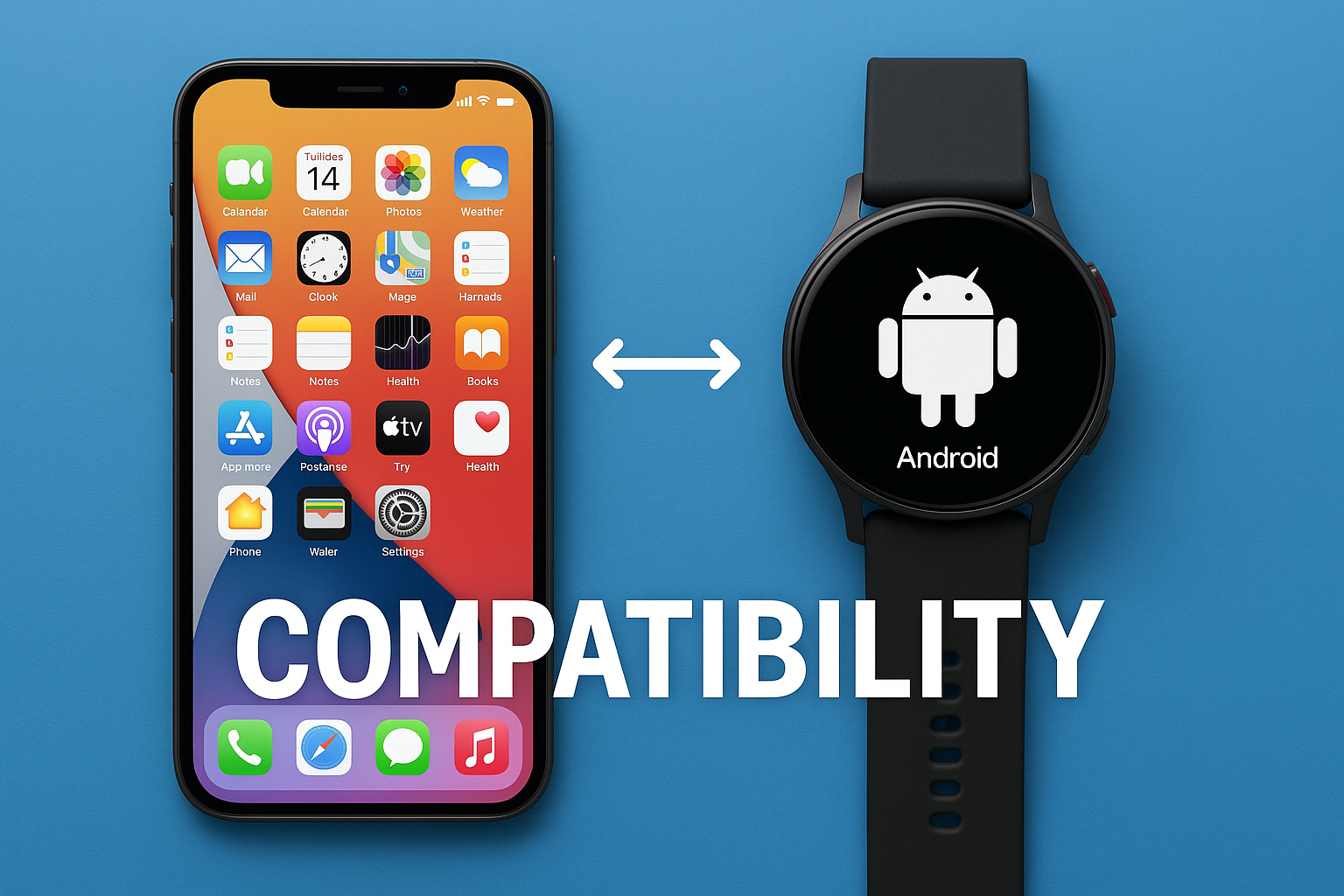 Une montre connectée Android peut-elle fonctionner avec un iPhone ?