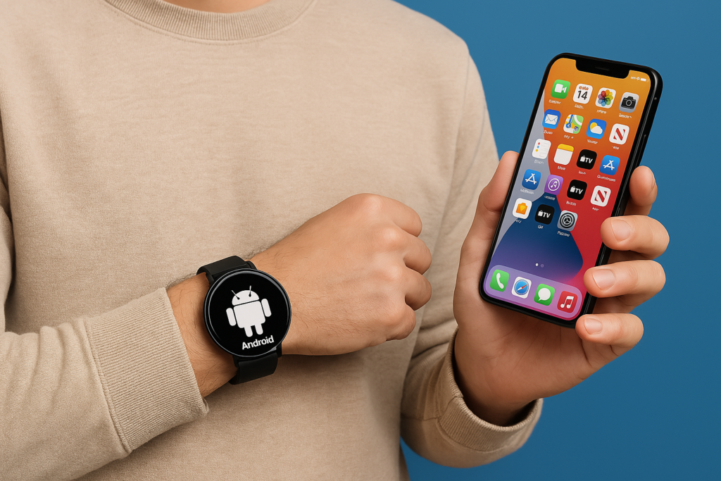 Une montre connectée Android peut-elle fonctionner avec un iPhone ?