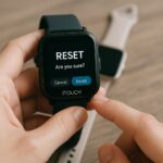 Comment réinitialiser ma montre iTouch ?
