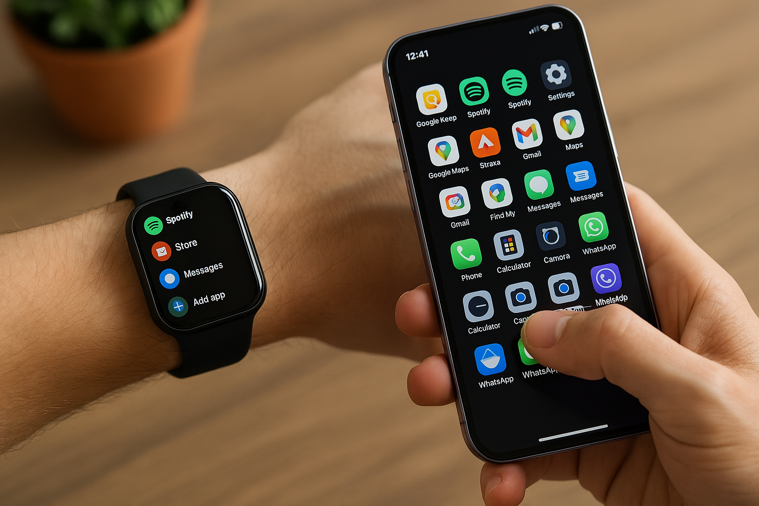 Ajouter des applications à votre montre connectée ?