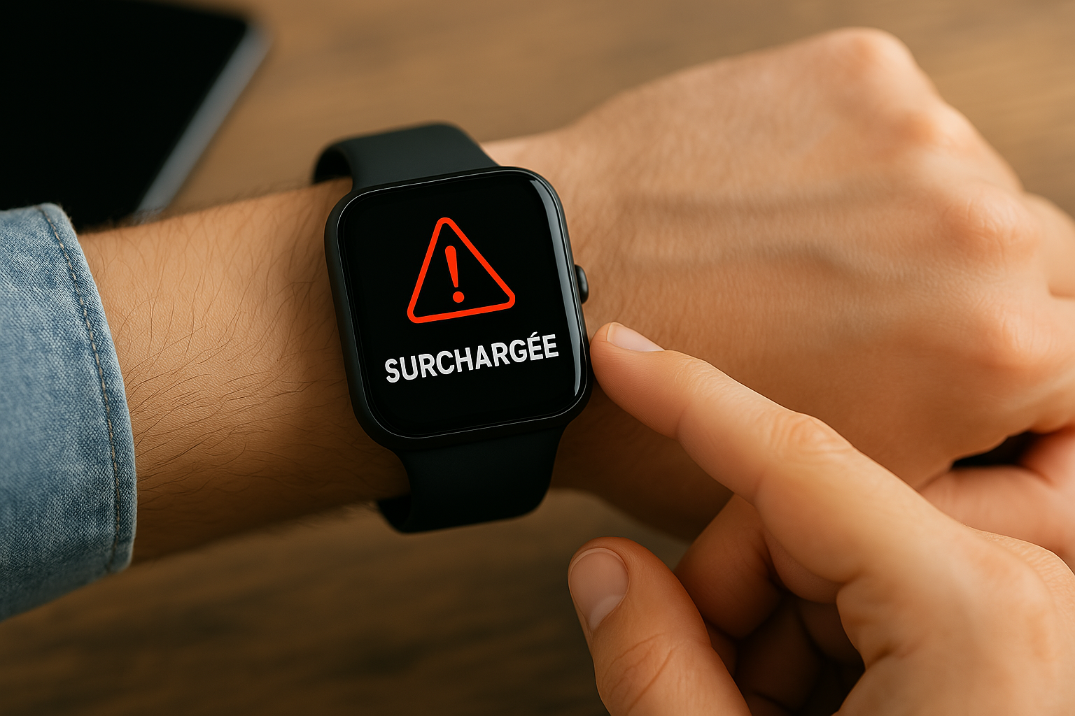Peut-on surcharger une montre connectée ?