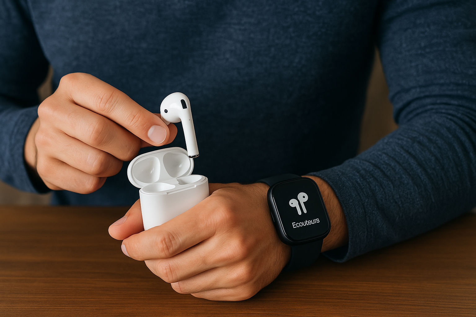 Comment connecter des écouteurs à une montre connectée