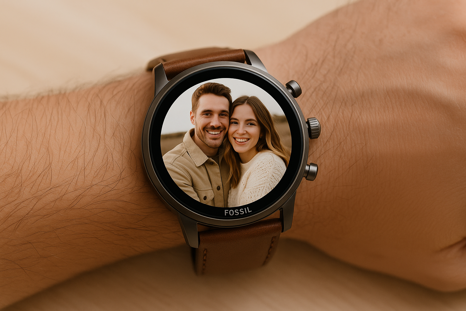 Peut-on Mettre des Photos sur une Montre Connectée Fossil ?