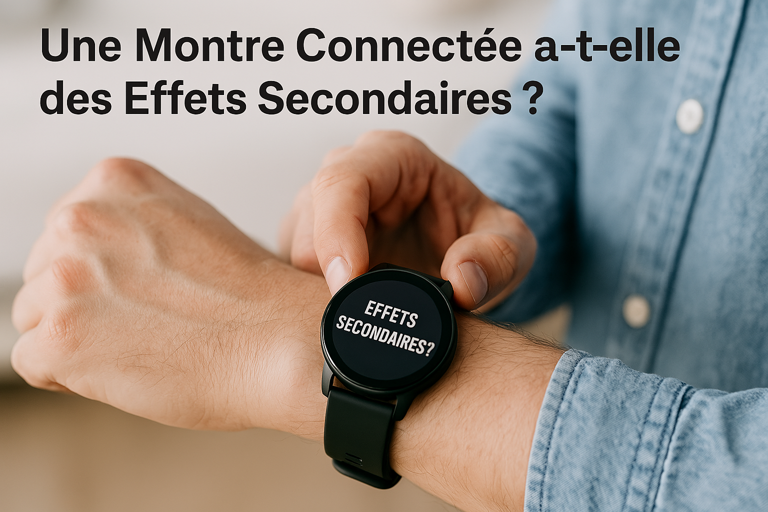 Une Montre Connectée a-t-elle des Effets Secondaires ?